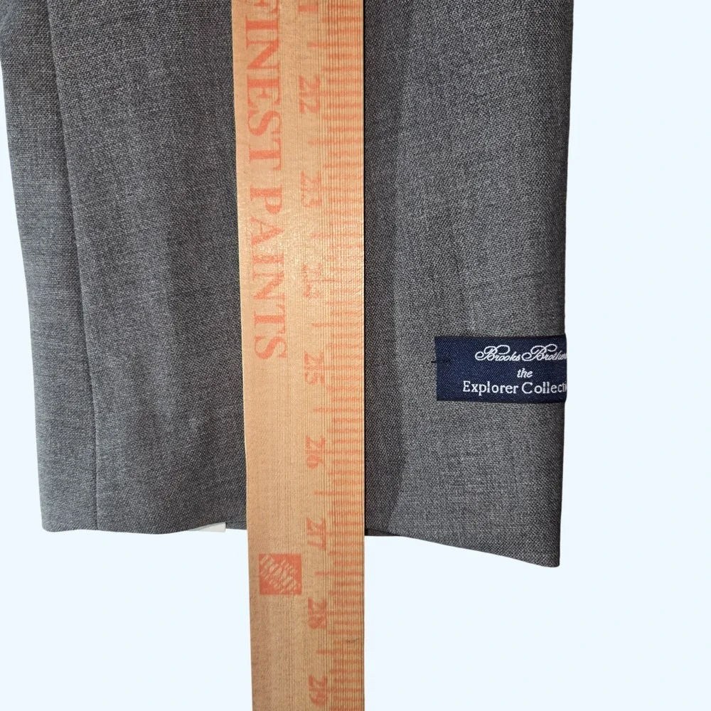NEW Brooks Brothers Explorer Collection Wool Suit Jacket Blazer 48L Canonico